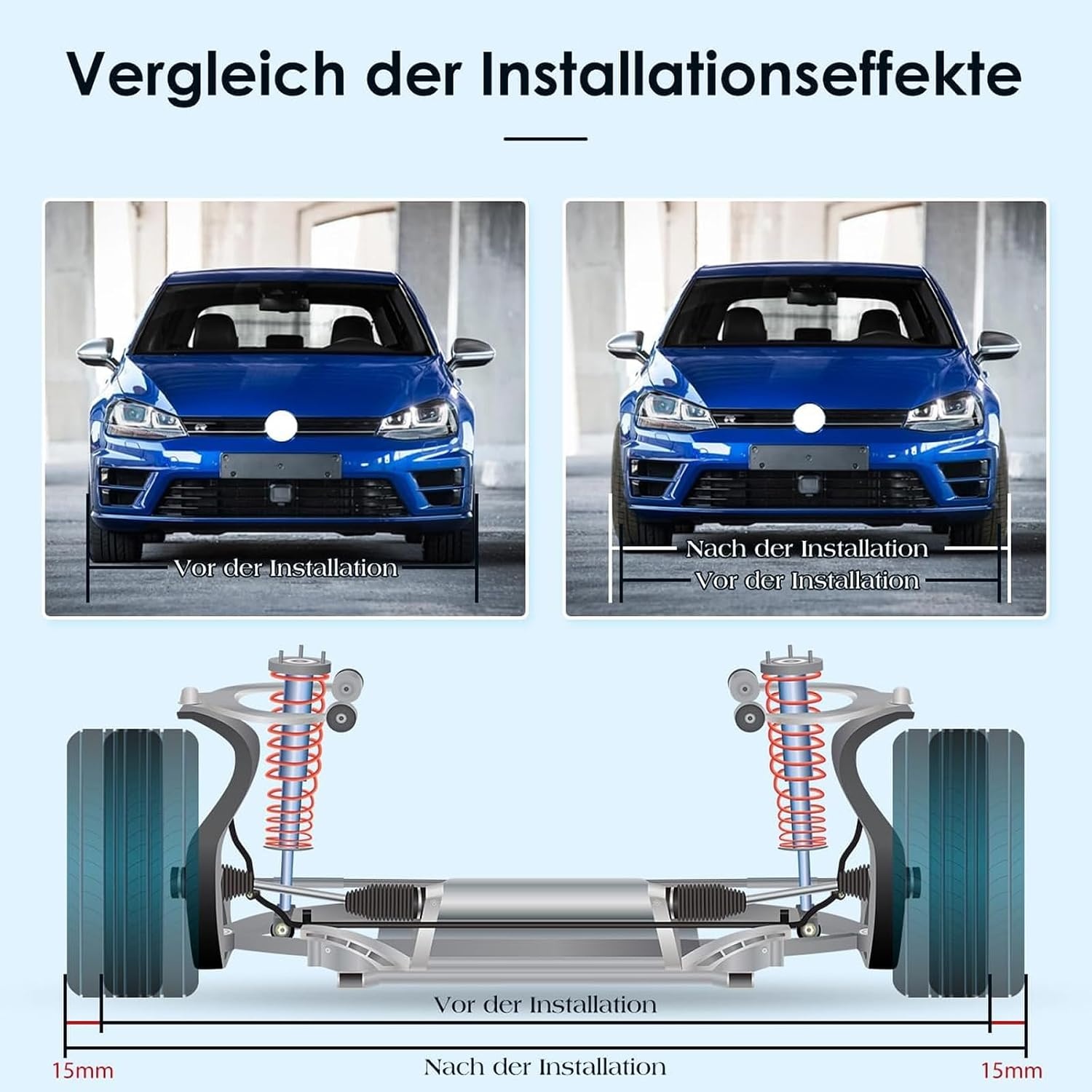 Spurverbreiterungs-Set 15/20mm BMW 3er - bis zu 36% Rabatt
