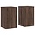 Pflanzenständer 2er-Set 30x30x50 cm in Eichenoptik - bis zu 45% sparen