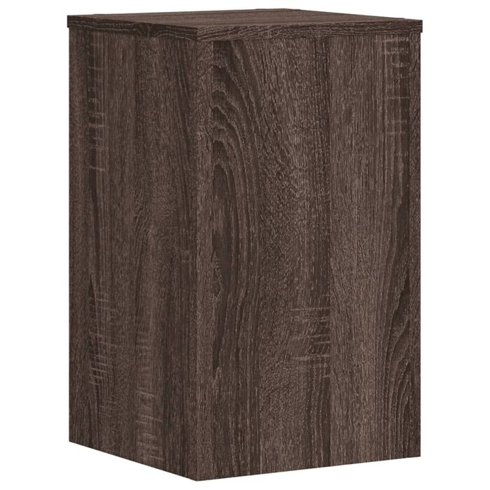 Vidaxl Pflanzenständer 2er-Set 30x30x50 cm in Eichenoptik - bis zu 45% sparen