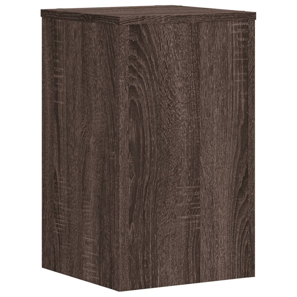 Vidaxl Pflanzenständer 2er-Set 30x30x50 cm in Eichenoptik - bis zu 45% sparen