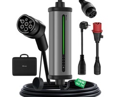 Mobiler 11 kW Typ 2 Ladestecker - 7m Kabel - bis zu 43% günstiger