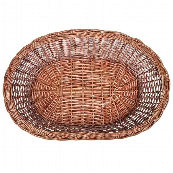 Vidaxl Hundekorb aus Weidengeflecht, 50 cm - Jetzt bis zu 32% günstiger