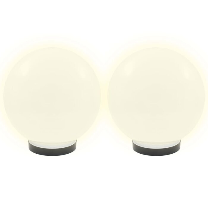 Vidaxl LED-Kugelleuchten für den Garten, 25 cm, 2er-Set - bis zu 44% reduziert