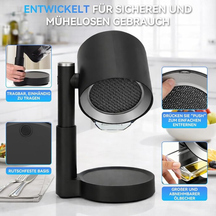 Mobile Dunstabzugshaube - Kompakt & neigbar - Jetzt bis zu 40% günstiger