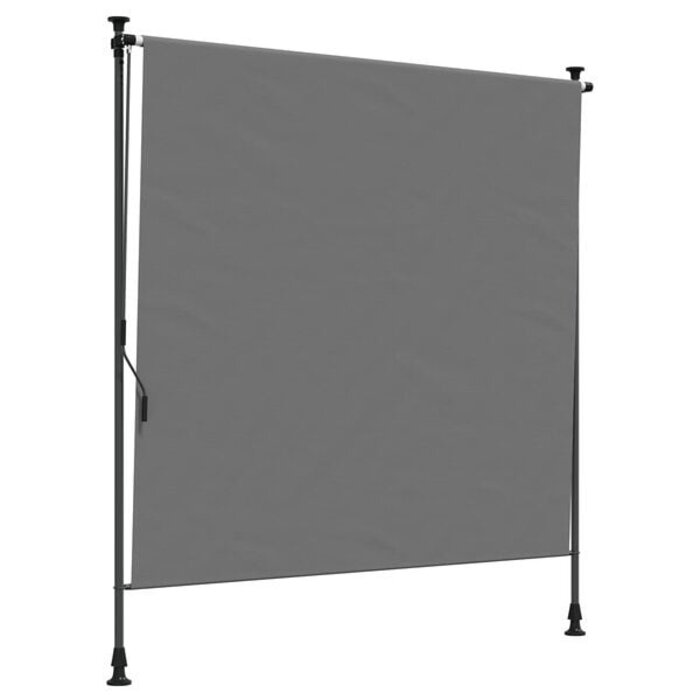 Vidaxl Außenrollo 200 x 270 cm Lichtgrau - Sonnen- & Sichtschutz bis zu 47% günstiger
