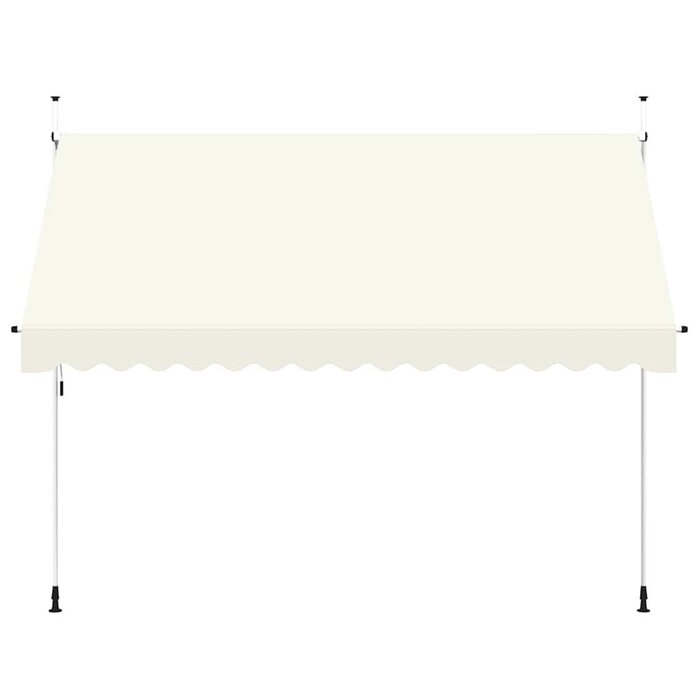 Vidaxl Manuelle Markise 350 cm Creme - Gelenkarmmarkise bis zu 47% günstiger