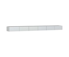Vidaxl Großes Hochbeet 600x80x45 cm verzinkter Stahl - bis zu 47% günstiger