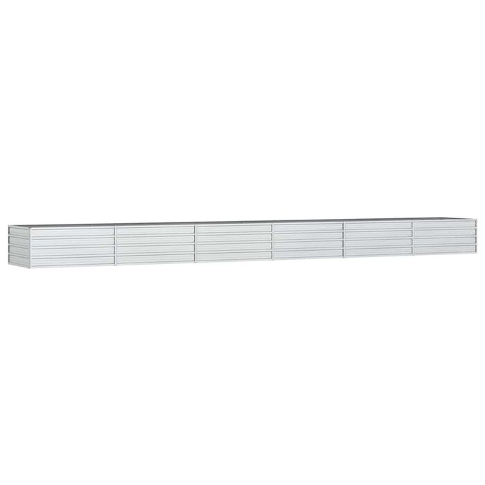 Vidaxl XL Hochbeet verzinkter Stahl 600x80x45cm - bis zu 41% Rabatt im Outlet