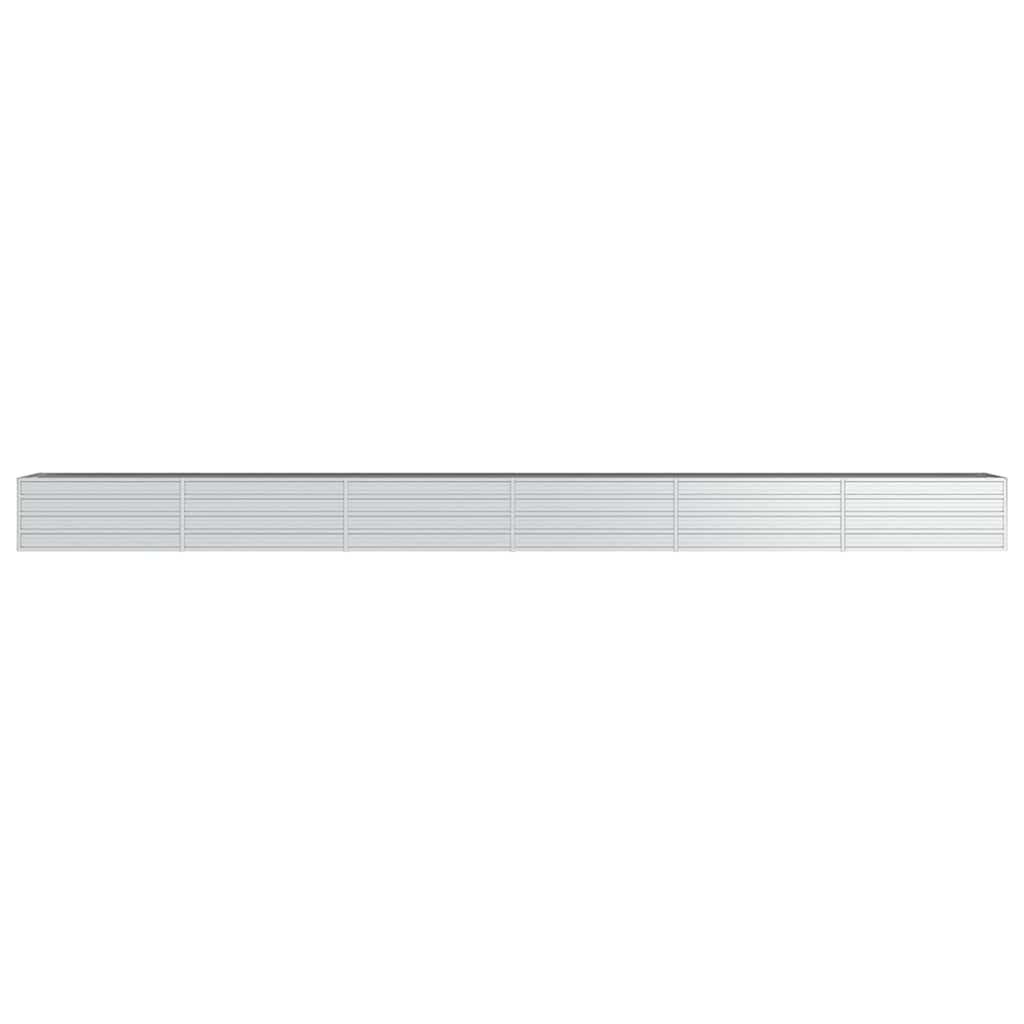 Vidaxl XL Hochbeet verzinkter Stahl 600x80x45cm - bis zu 41% Rabatt im Outlet