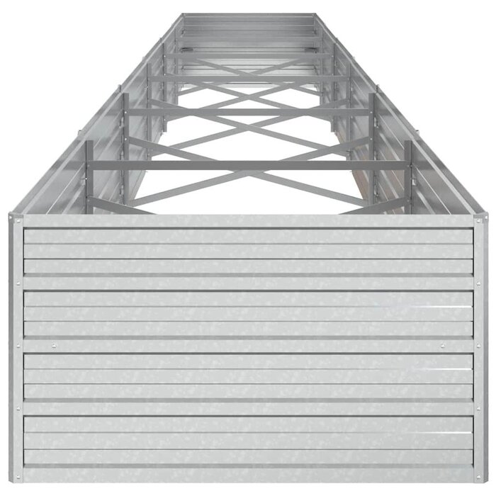 Vidaxl XL Hochbeet verzinkter Stahl 600x80x45cm - bis zu 41% Rabatt im Outlet