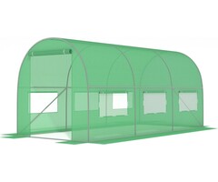 Viking Choice Großer Folientunnel Gewächshaus 10 m² - bis zu 48% Rabatt im Outlet