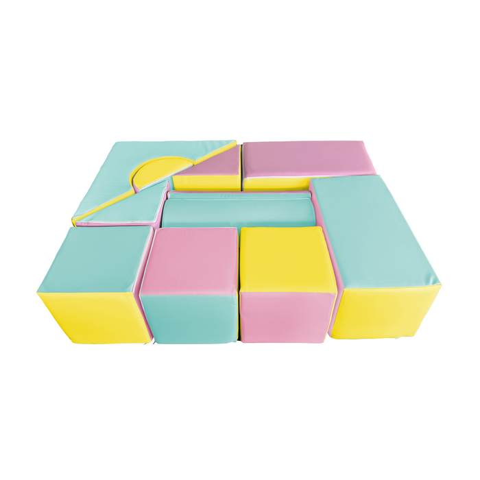 Viking Choice Große Schaumstoff-Bausteine 11-tlg. Pastell - Jetzt bis zu 40% sparen!