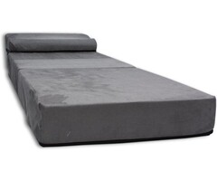 Viking Choice Faltbare Gästematratze 200x70x15 cm - Grau | Bis zu 41% Rabatt