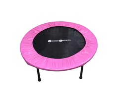 Viking Choice Klappbares Fitness-Trampolin Pink Ø 101 cm - Outlet-Deal: bis zu 40% Rabatt