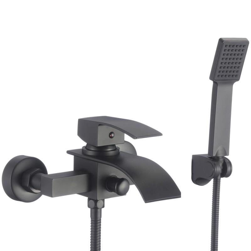 Viking Choice Wannenarmatur mit Wasserfall-Auslauf schwarz - bis zu 38% Rabatt sparen