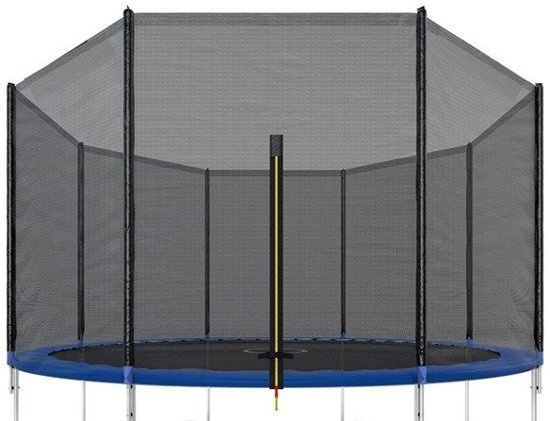 Viking Choice Sicherheitsnetz für 180 cm Trampoline | 6 Stangen | Außenbefestigung | bis zu 38%
