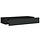 Wandregal mit Schublade 60x23,5 cm Schwarz - bis zu 40% Rabatt