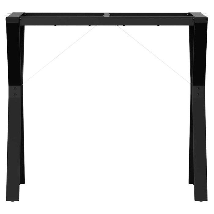 Vidaxl Tischuntergestell Y-Form 80x40x73 cm, Stahl, Schwarz - bis zu 40% reduziert