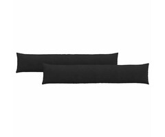 Vidaxl Exklusives Sofakissen Set, 2er-Pack, Schwarz - jetzt bis zu 46% günstiger