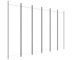 Vidaxl Flexibler Raumteiler 300x200 cm, 6-teilig - Weiß, jetzt bis zu 40% günstiger
