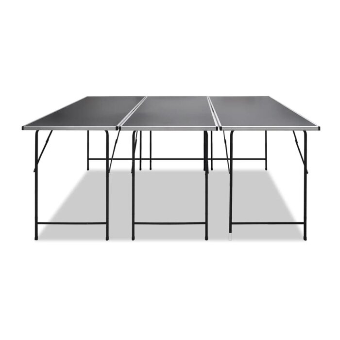 Vidaxl 3er Tapeziertisch Set klappbar 100x60cm Schwarz - bis zu 41% sparen