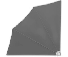 Vidaxl Klappbarer Balkonsichtschutz 140x140 cm Grau - Jetzt bis zu 44% sparen