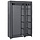 Faltbarer Kleiderschrank 110x45x175 cm Grau - bis zu 39% Rabatt