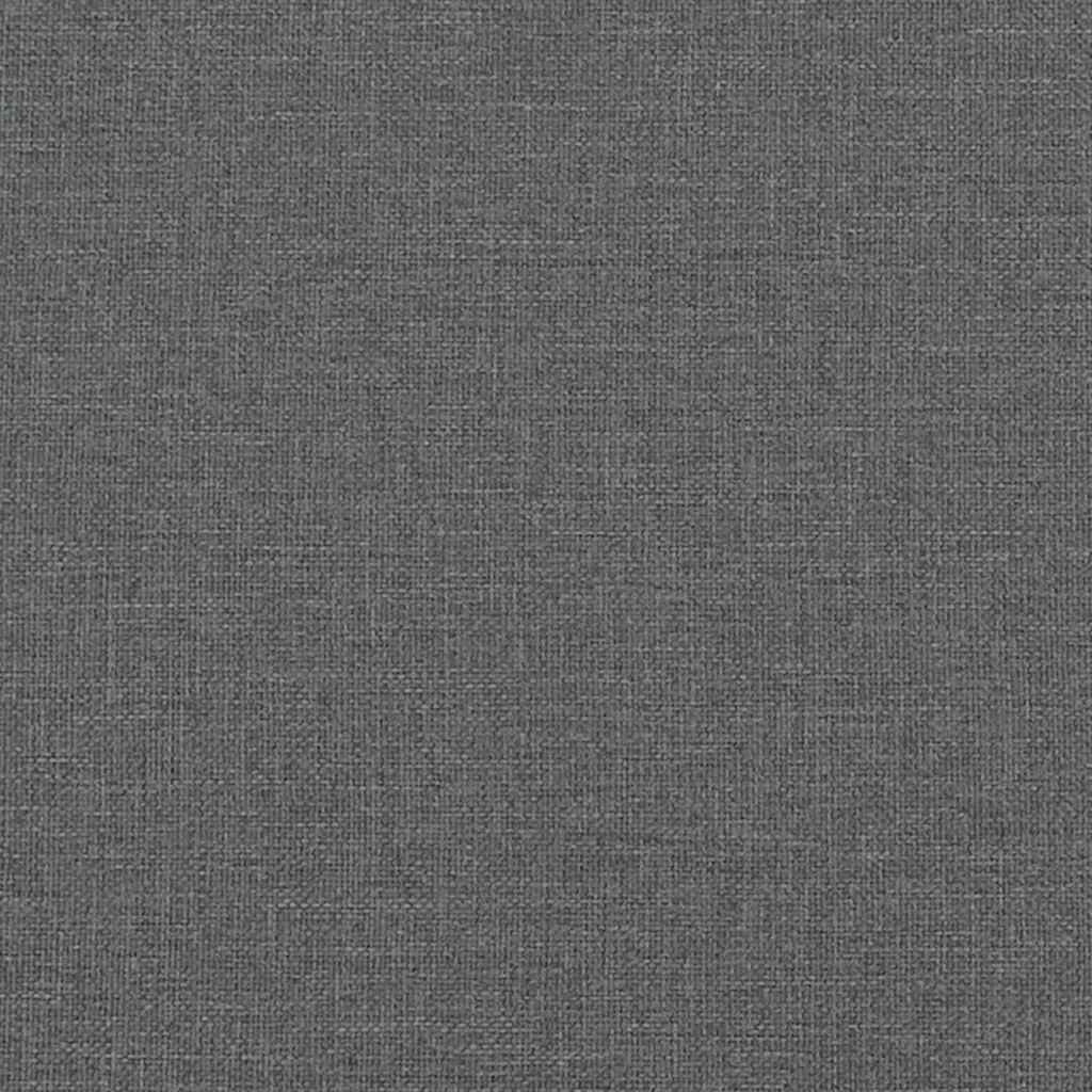 Vidaxl Polsterbett 120x200 cm Dunkelgrau inkl. Lattenrost - bis zu 37% sparen