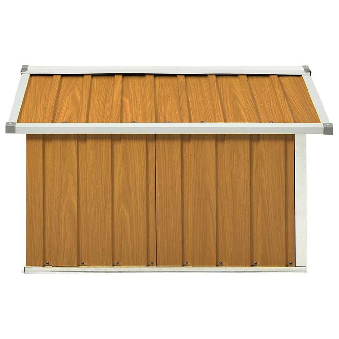 Vidaxl Mähroboter-Garage 92x97x63 cm in Holzoptik - jetzt bis zu 41% sparen