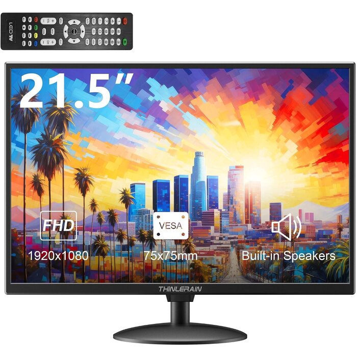 21,5" Full HD LED-Monitor: Vielseitig & Robust - Jetzt bis zu 36% Rabatt