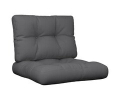 Vidaxl Palettenkissen-Set 2-tlg. Anthrazit 50x50 cm - bis zu 44% Rabatt