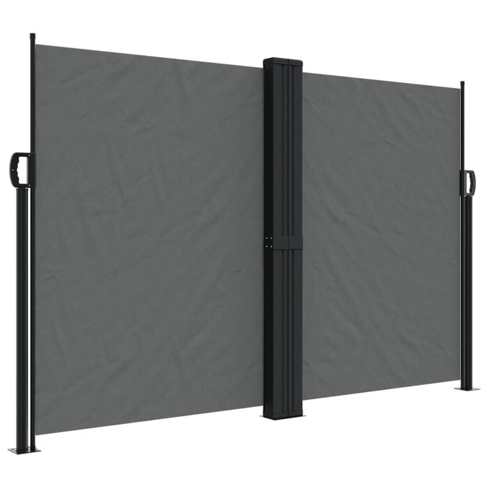 Vidaxl Ausziehbare Seitenmarkise 160x600 cm - Anthrazit - Bis zu 41% Rabatt