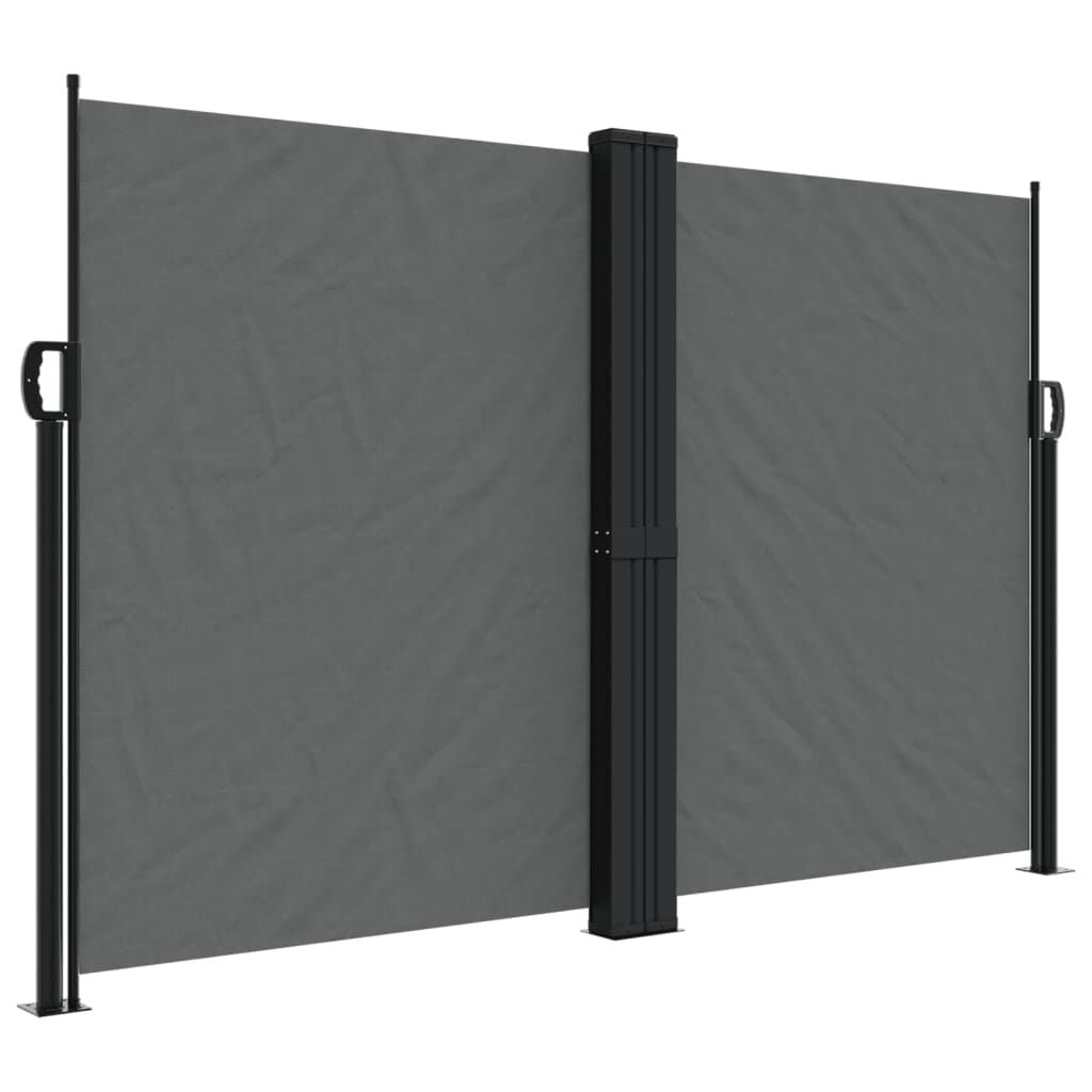 Vidaxl Ausziehbare Seitenmarkise 160x600 cm - Anthrazit - Bis zu 41% Rabatt