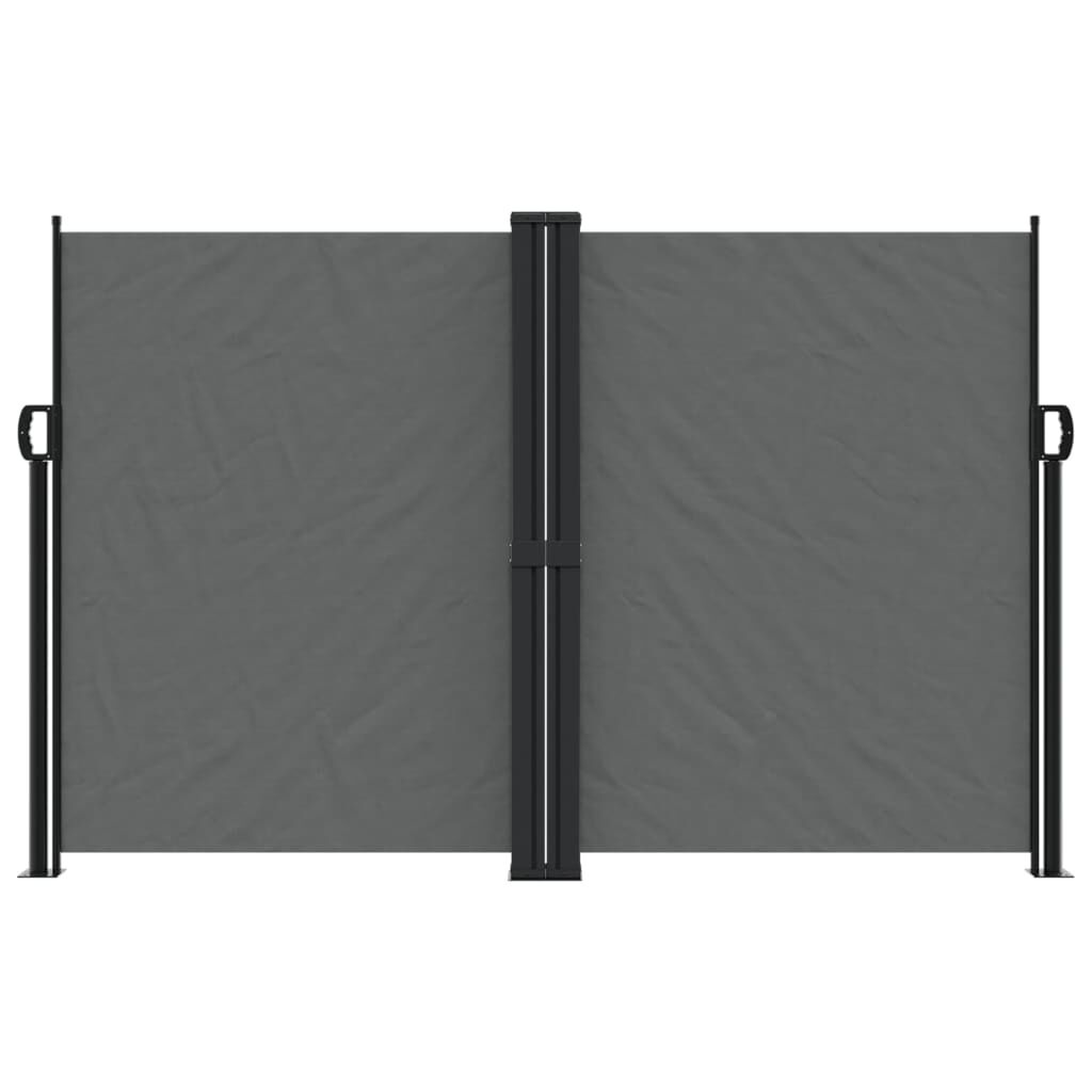 Vidaxl Ausziehbare Seitenmarkise 160x600 cm - Anthrazit - Bis zu 41% Rabatt