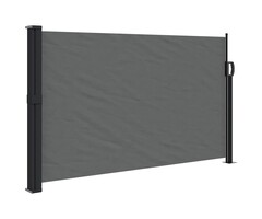 Vidaxl Ausziehbare Seitenmarkise 117x300 cm Anthrazit - bis zu 40% günstiger