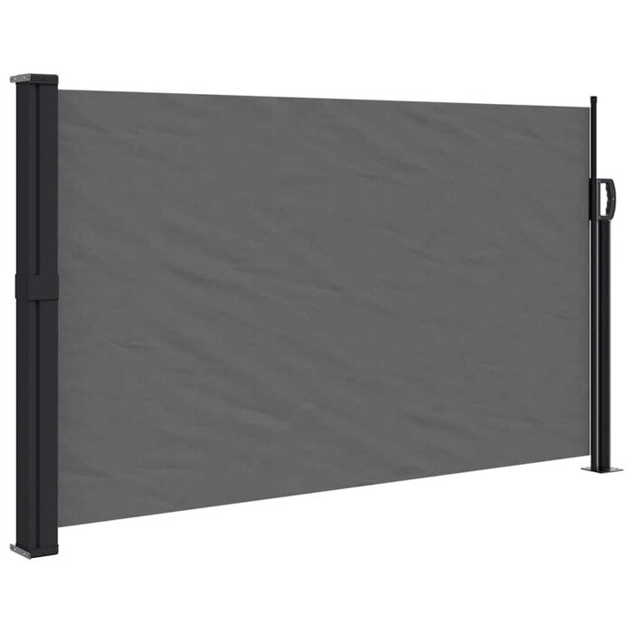 Vidaxl Ausziehbare Seitenmarkise 117x300 cm Anthrazit - bis zu 40% günstiger