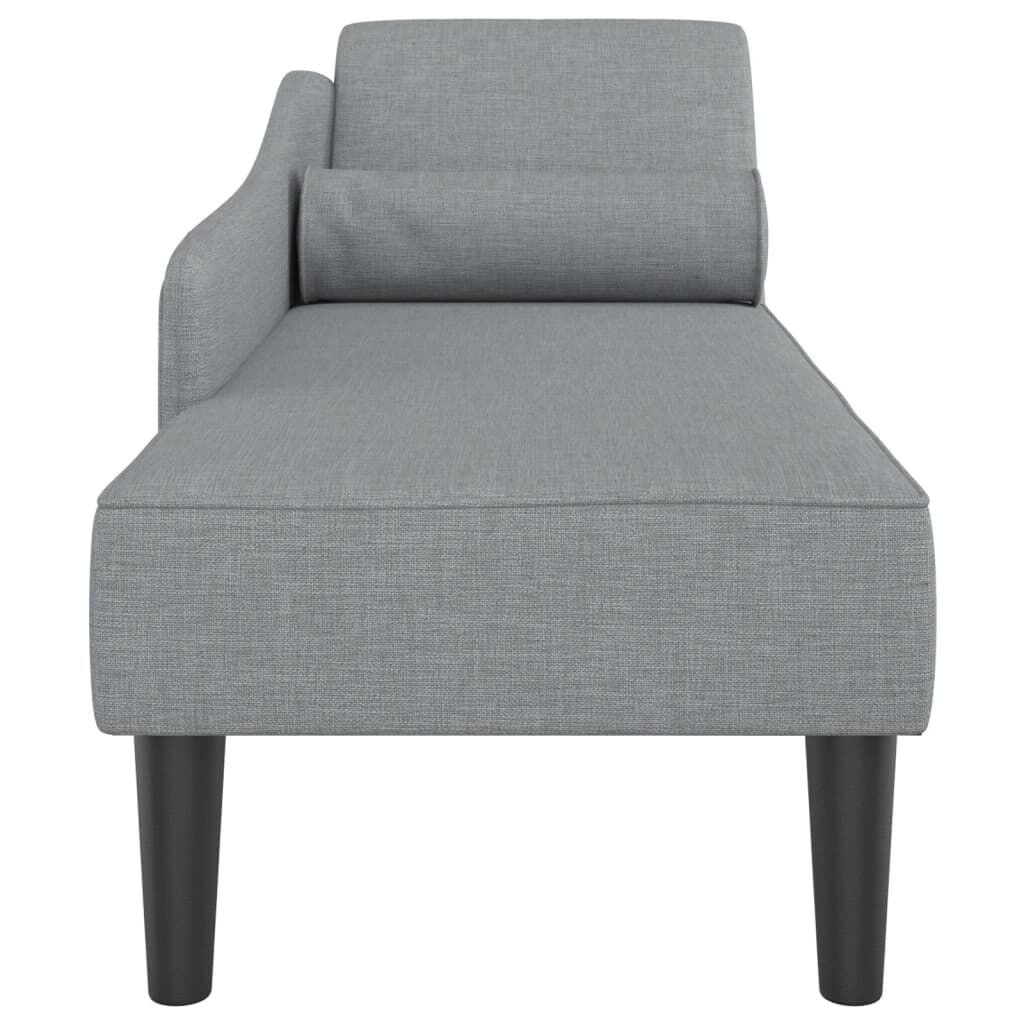 Moderne Chaiselongue in Hellgrau - Jetzt bis zu 35% reduziert
