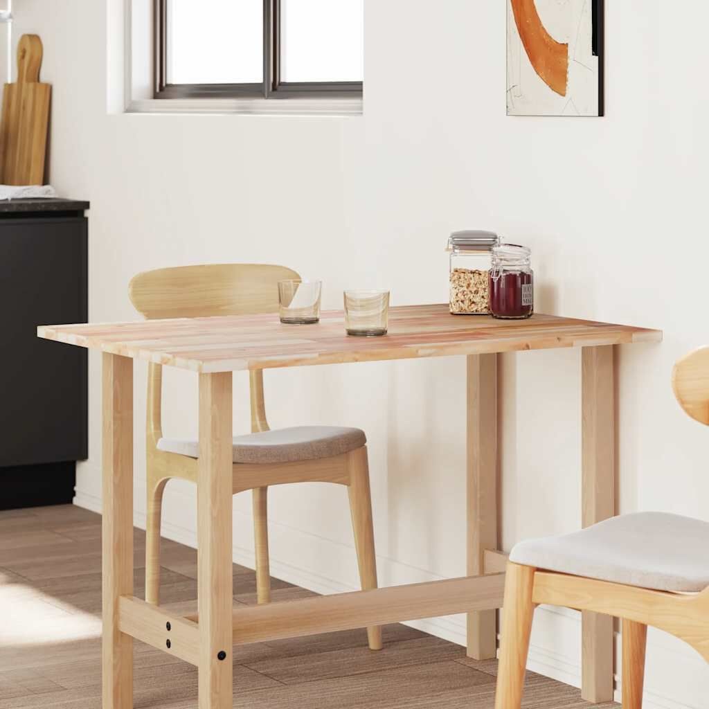 Vidaxl Massive Akazienholz-Tischplatte 120x70x2 cm - bis zu 37% günstiger