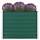 Hochbeet 100x100x77 cm Stahl Grün - Outlet bis zu 40% günstiger