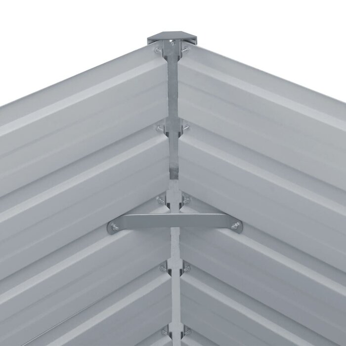 Vidaxl Hochbeet 100x100x77 cm Stahl Grün - Outlet bis zu 40% günstiger