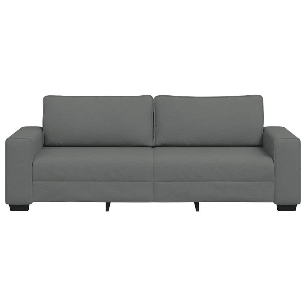 Vidaxl Gemütliches 3-Sitzer Sofa 180 cm Dunkelgrau - jetzt bis zu 42% günstiger