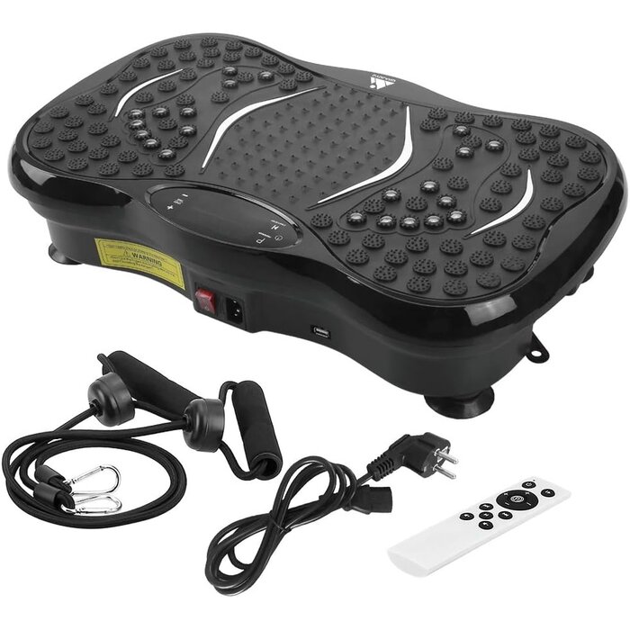 Vibrationsplatte Ganzkörpertrainer - 200W, Bluetooth, bis zu 40% Rabatt