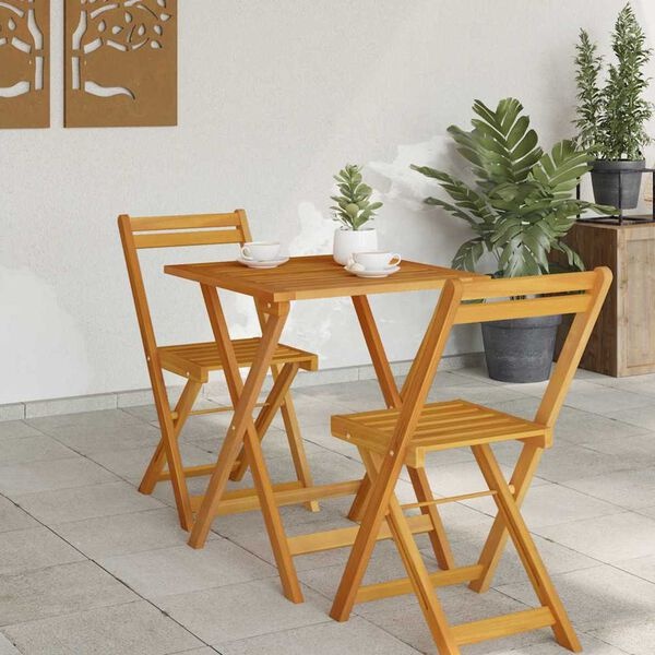 Vidaxl Klappbarer Gartentisch aus Akazienholz 60x60 cm - bis zu 41% Rabatt