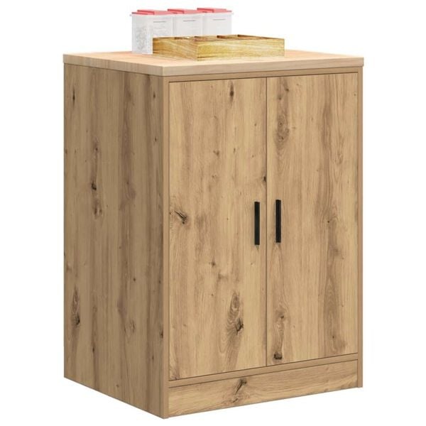 Vidaxl Garagenschrank 60x51x85 cm Kiefer Artisan-Eiche - bis zu 60% Rabatt