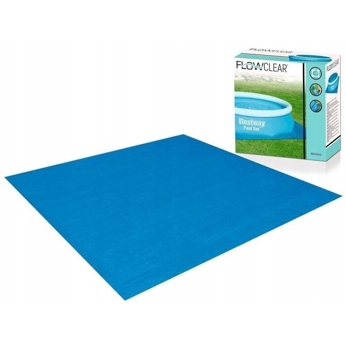 Viking Choice Pool-Bodenschutzplane 396x396 cm - Schützender Untergrund - bis zu 37% Rabatt