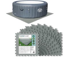Poolbodenmatten 50x50 cm | 9er Set | Bodenschutz | bis zu 47% sparen