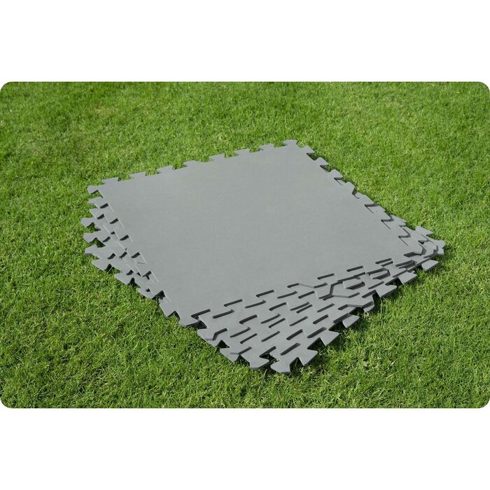 Poolbodenmatten 50x50 cm | 9er Set | Schutz für Schwimmbecken | Bis zu 37% Rabatt