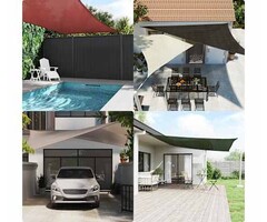 Vidaxl Sonnensegel Dreieckig 3x4x5 m HDPE Lichtgrau - Bis zu 44% Rabatt