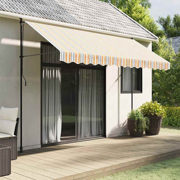 Vidaxl Markisenstoff Ersatzbespannung 3,5x2,5m gestreift - Outlet bis zu 71% günstiger