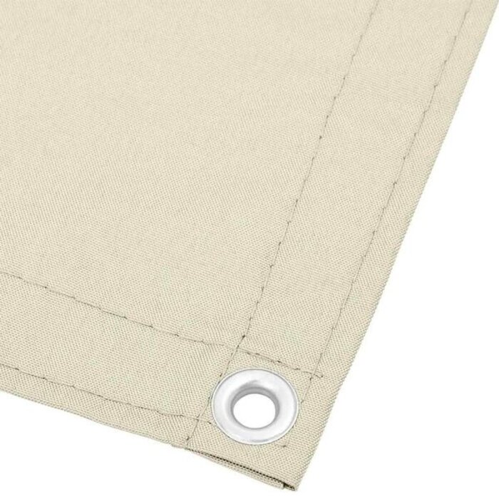 Vidaxl Balkonsichtschutz 75 x 800 cm - Creme - wetterfest & robust, bis zu 39% Rabatt